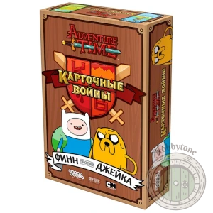 Время приключений. Карточные войны Финн против Джейка