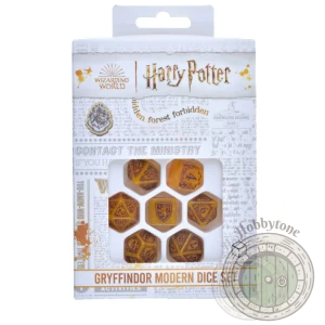 Harry Potter Gryffindor Modern Dice Set Gold