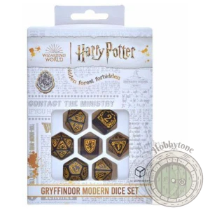 Harry Potter Gryffindor Modern Dice Set Red