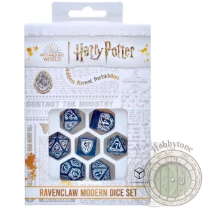 Harry Potter Ravenclaw Modern Dice Set Blue
