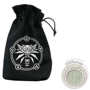 Мешочек The Witcher dice bag Geralt School of the Wolf