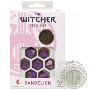 Набор кубиков The Witcher Dice Set Dandelion Viscount de Lettenhove