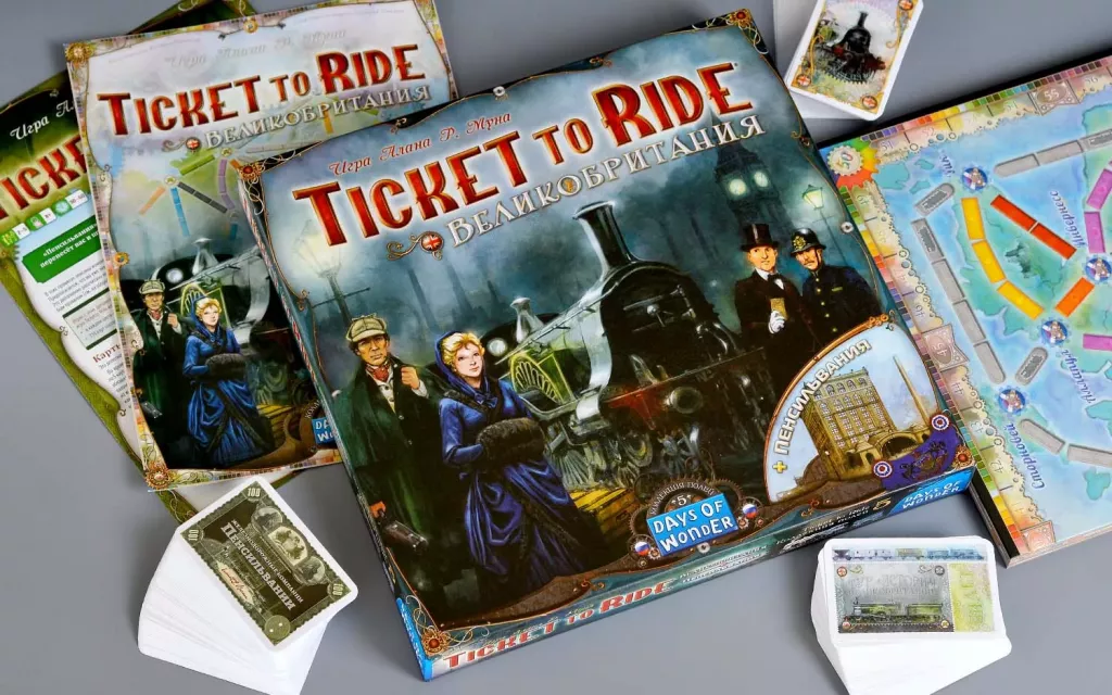 Ticket to Ride. Великобритания и Пенсильвания