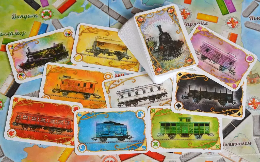 Ticket to Ride. Великобритания и Пенсильвания