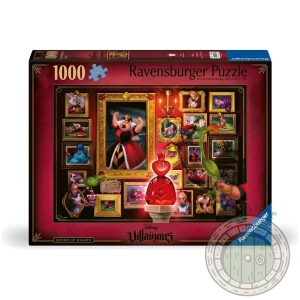 Пазл из 1000 деталей – Disney VILLAINOUS Королева Червей