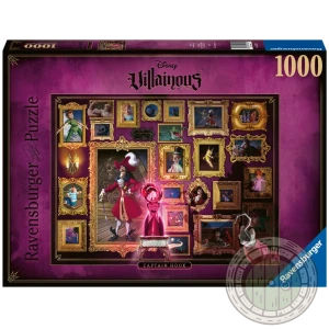 Пазл из 1000 деталей – Disney VILLAINOUS – Капитан Крюк