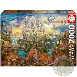 Пазл из 2000 деталей – Город мечты