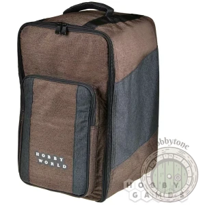 Сумка для настольных игр HW (коричнево-серая)