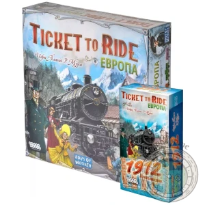 Набор игр Ticket to Ride Европа дополнение Европа 1912