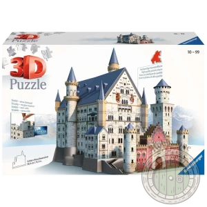 3D-пазл из 309 деталей – Замок Нойшванштайн