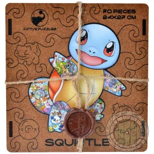 Деревянный пазл Pokemon. Squirtle