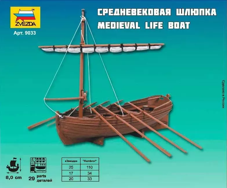 Средневековая шлюпка